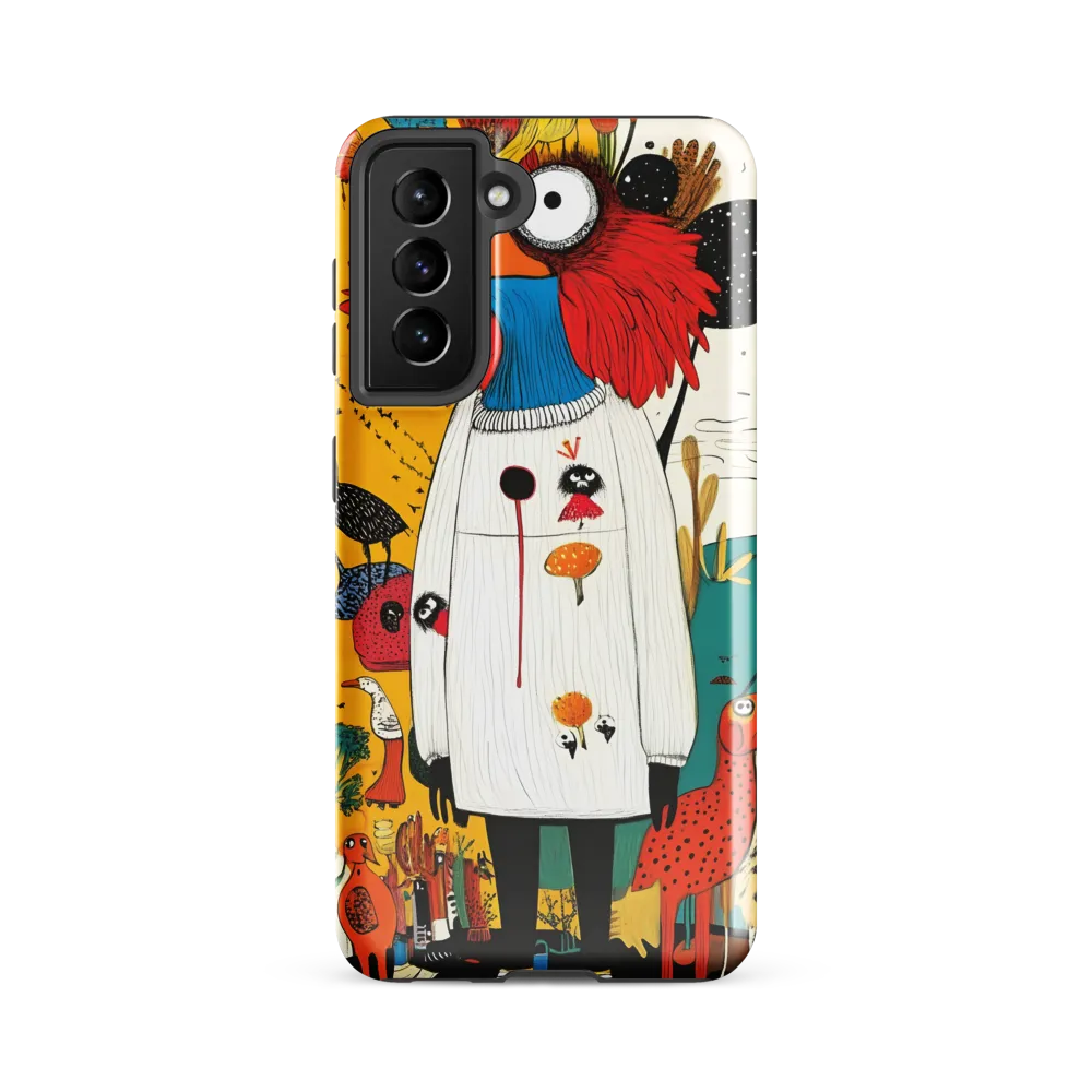 Whimsical Bird's Embrace