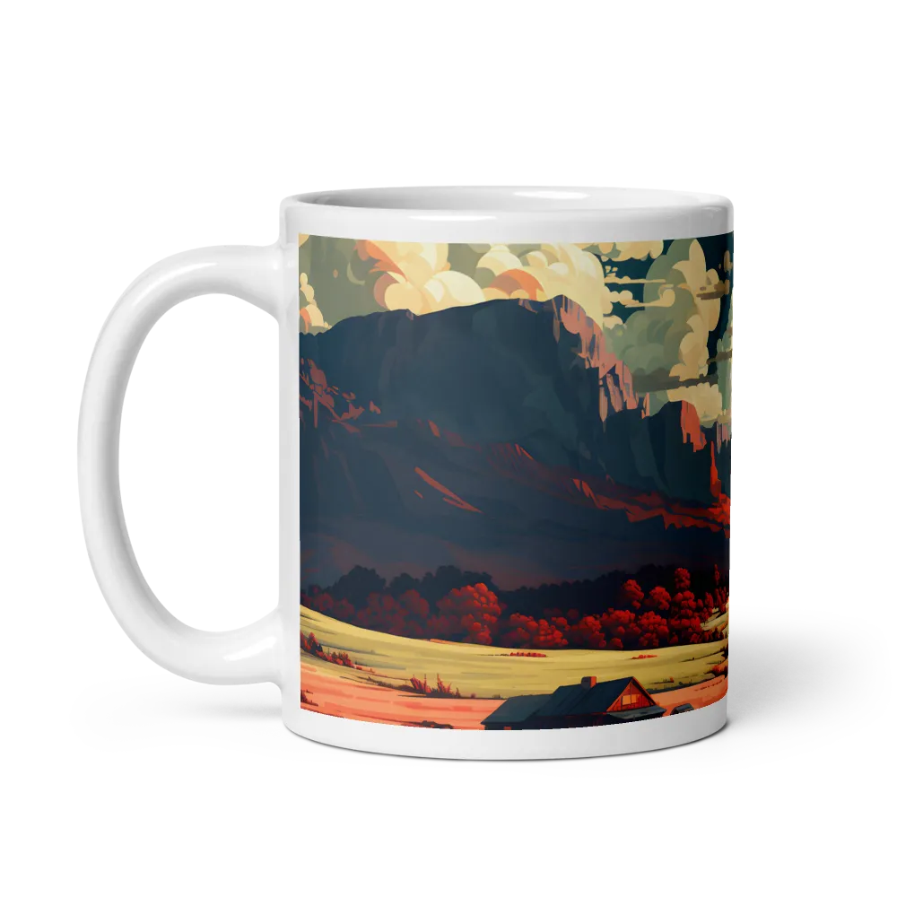 Tranquil Reflections | Mug with White inside | 11 oz