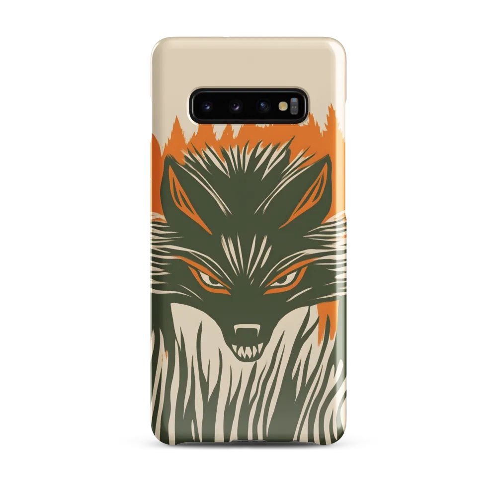 The Fierce Guardian of the Forest | Phone Case |  S10 Plus | Snap Case | Glossy