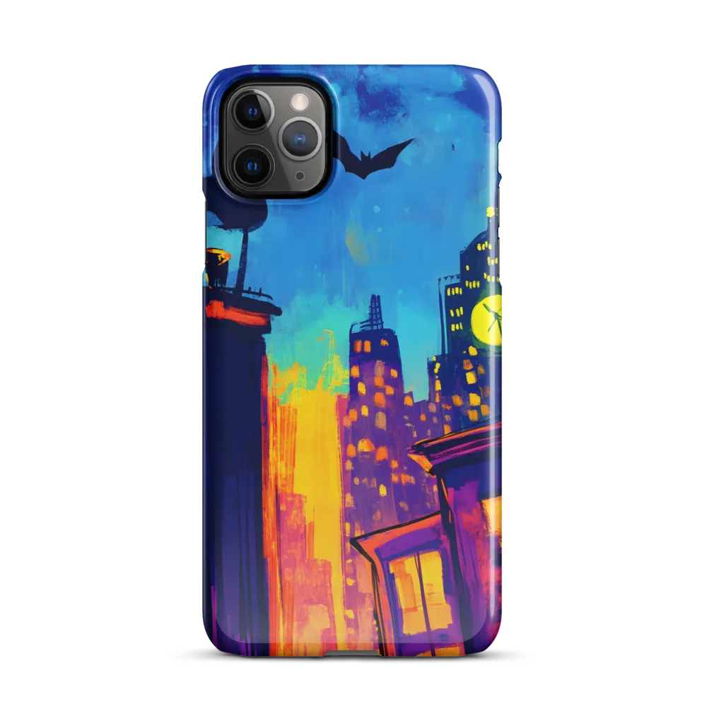 Urban Twilight: The Watchful Owl | Phone Case |  11 Pro Max | Snap Case | Glossy