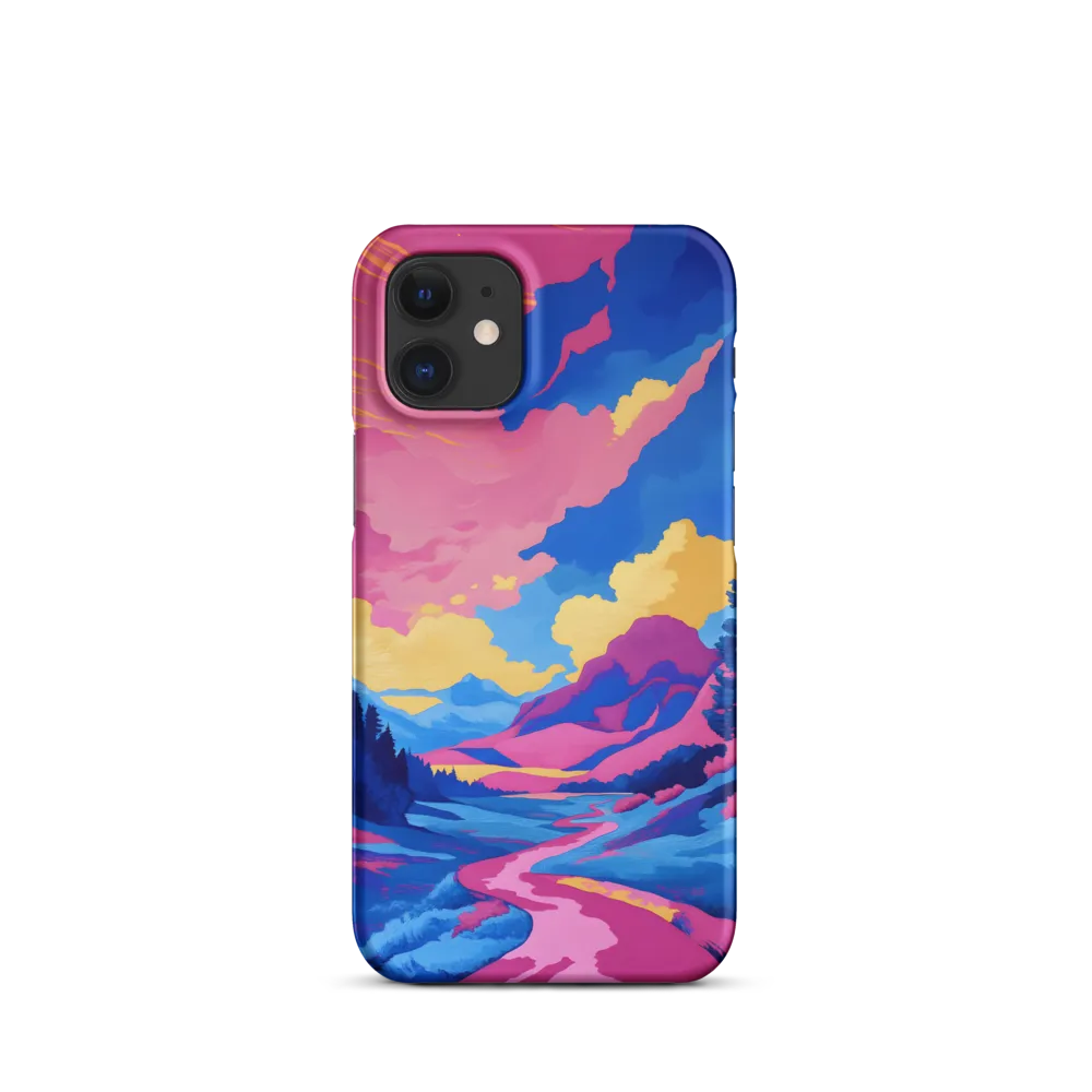 Dreamscape: The Serene River | Phone Case |  12 Mini | Snap Case | Matte