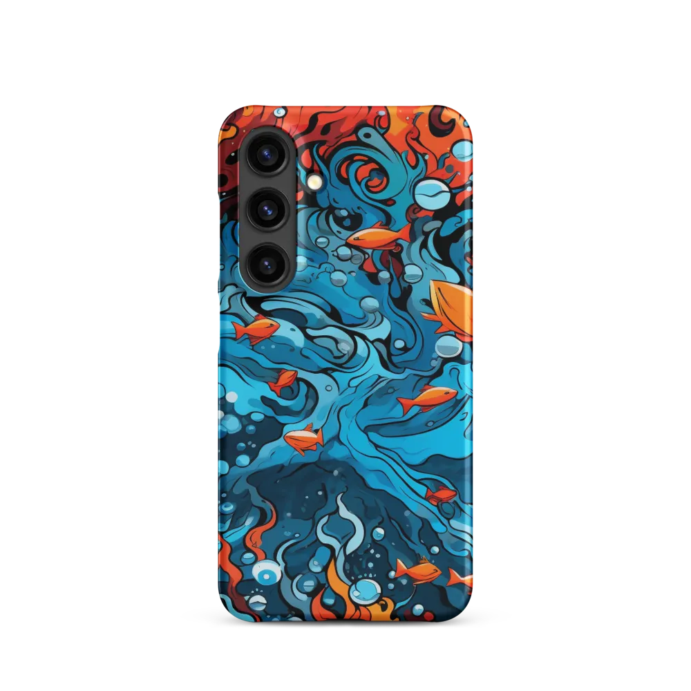 Fluid Harmony: Ocean and Flames