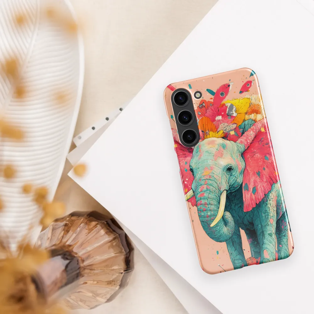 Whimsical Elegance: The Floral Elephant
