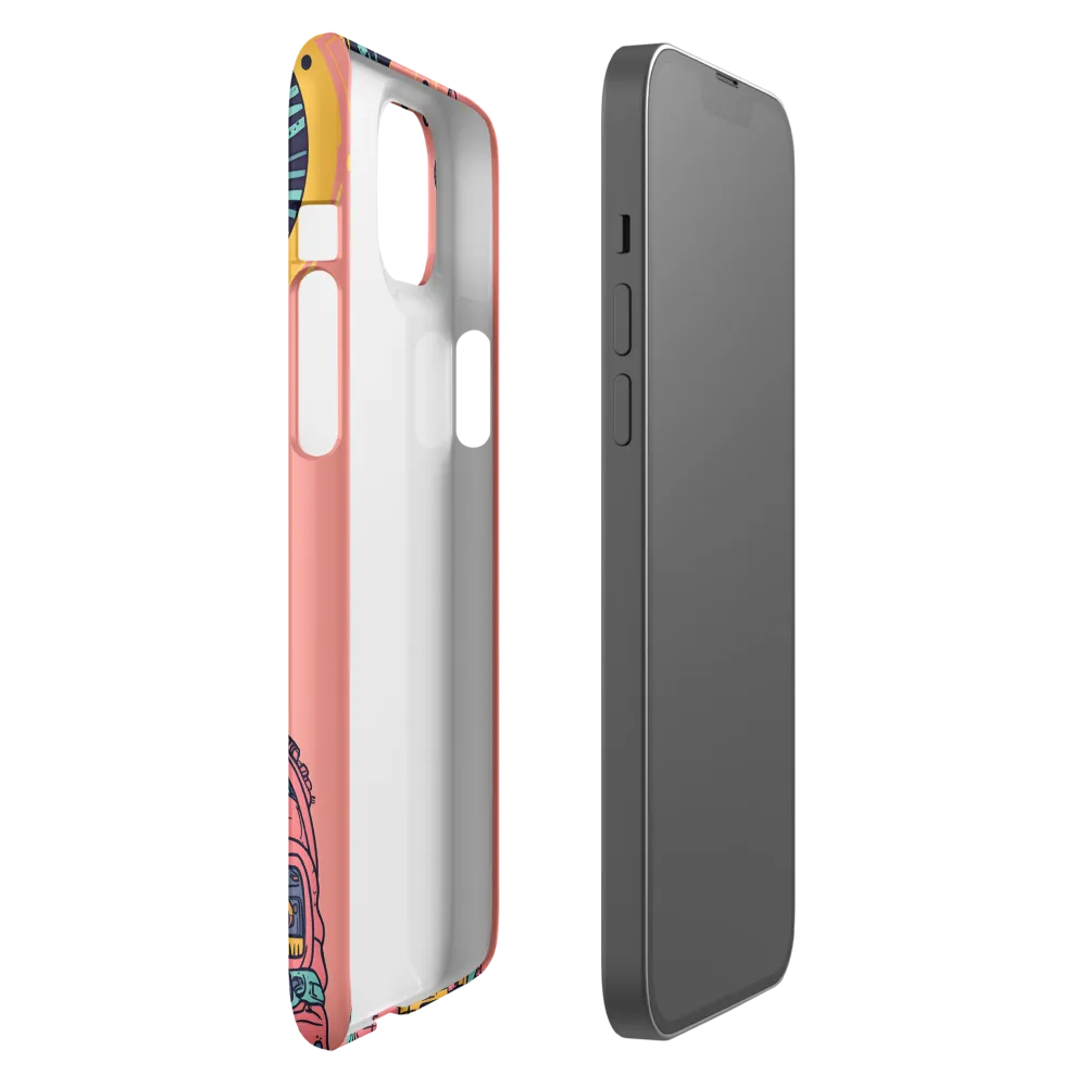 Exploration Beyond: A Digital Astronaut | Phone Case |  14 Plus | Snap Case | Matte