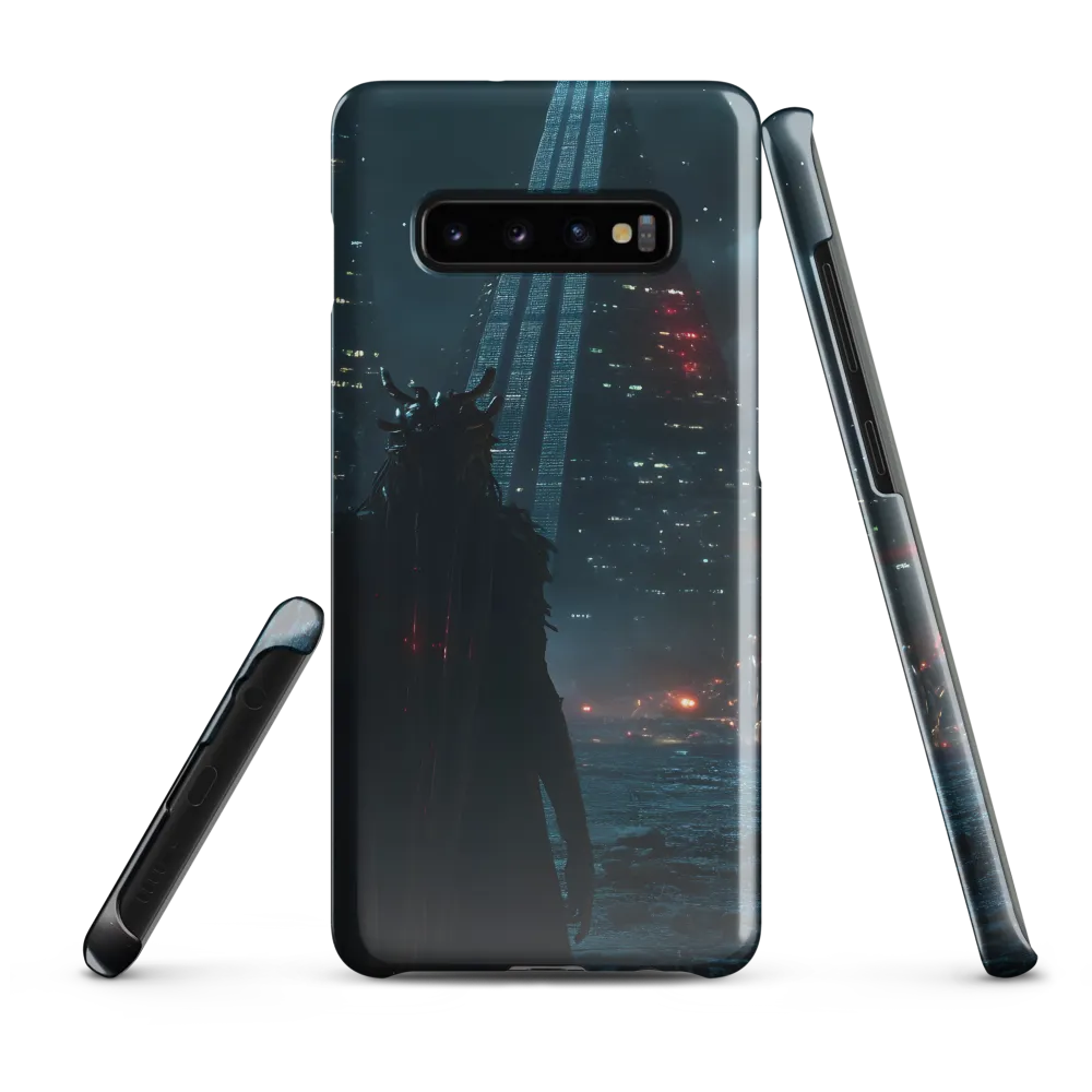 The Guardian of the Neon City | Phone Case |  S10 Plus | Snap Case | Glossy