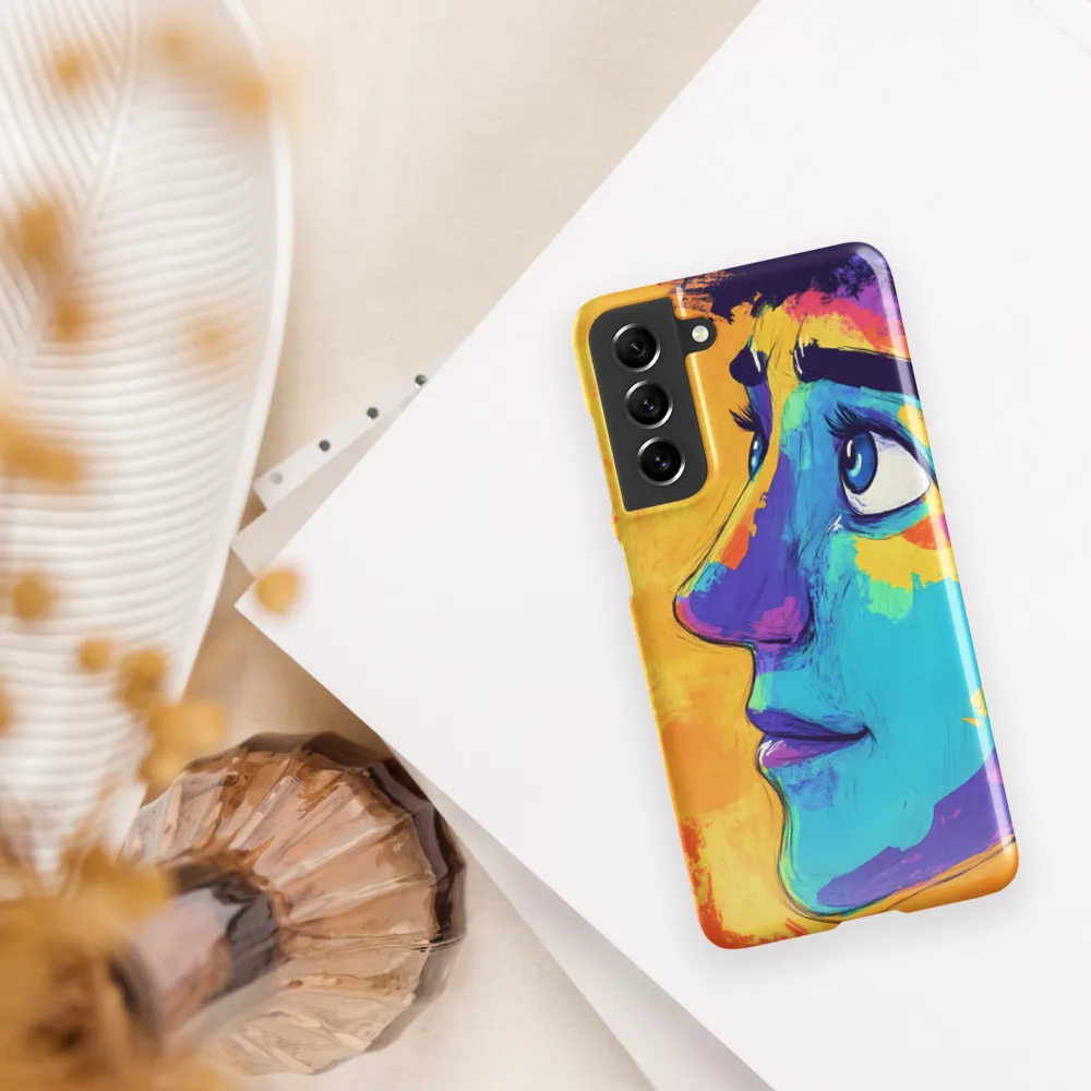 Whispers of Curiosity | Phone Case |  S21 FE | Snap Case | Glossy