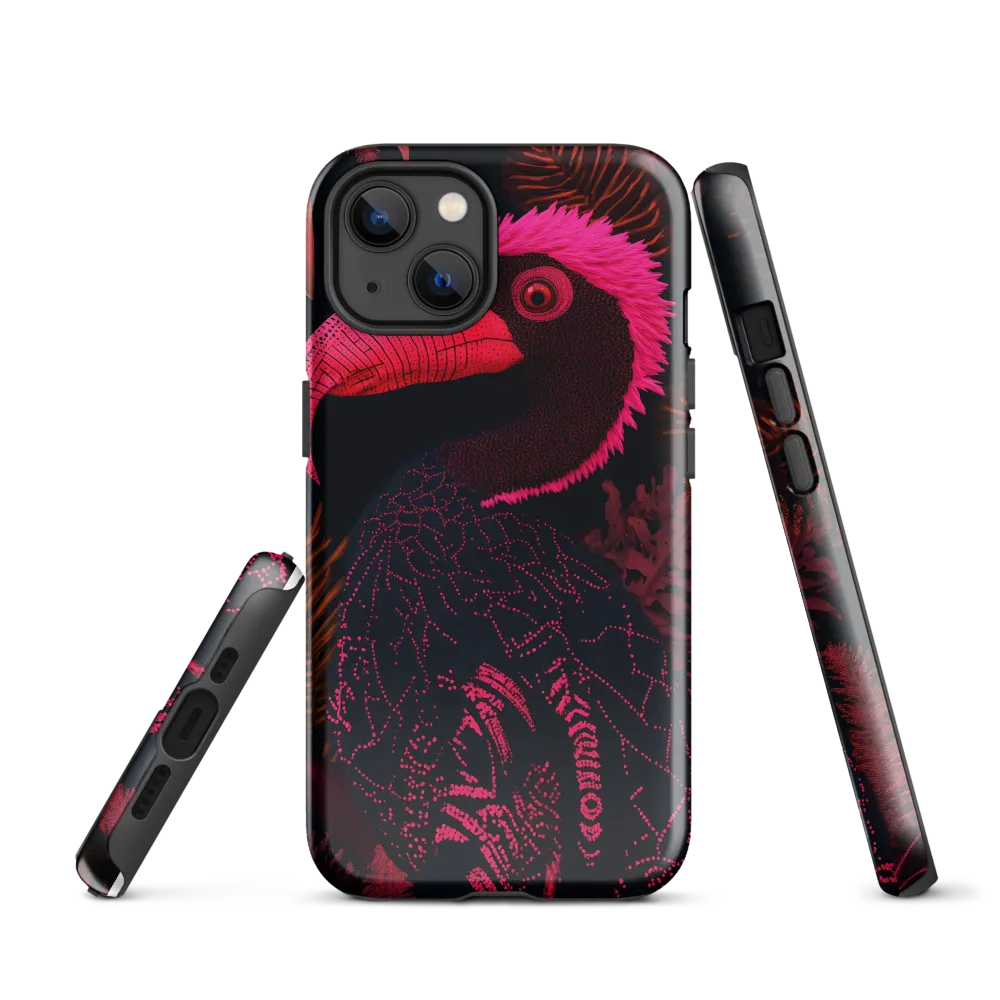 Tropical Echoes: A Modern Avian Portrait