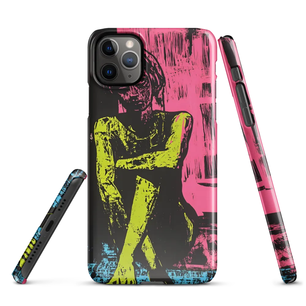 Contemplation in Neon | Phone Case |  11 Pro Max | Snap Case | Glossy