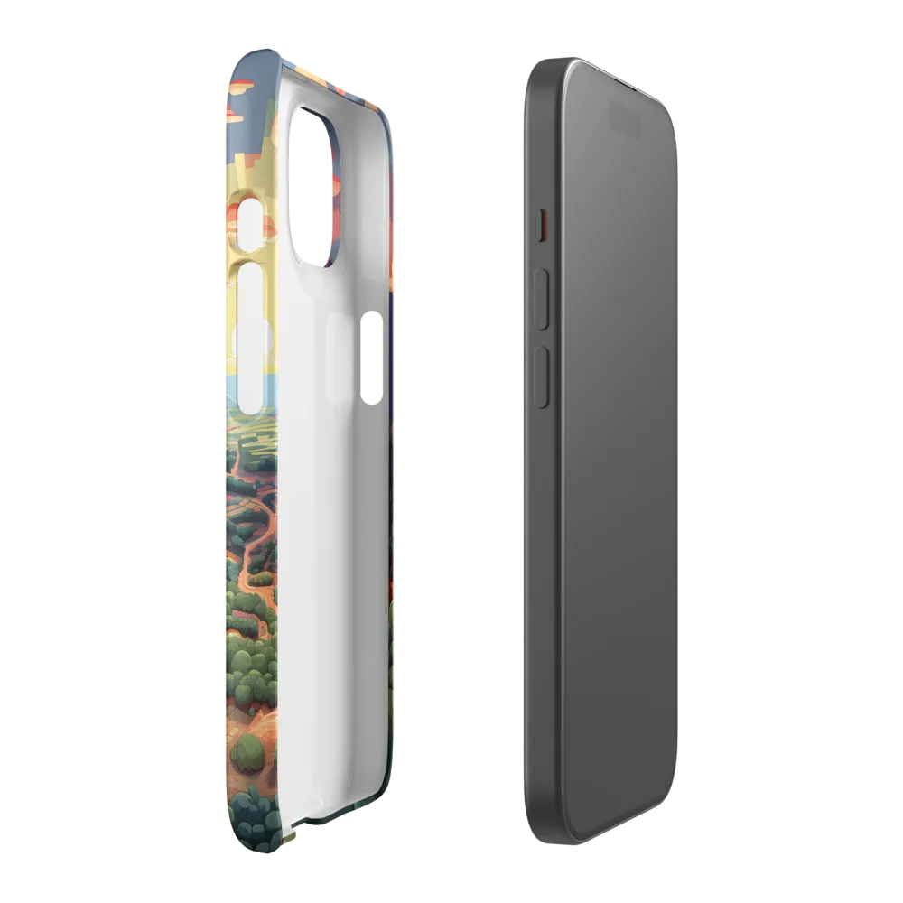 Desert Serenity at Dusk | Phone Case |  15 | Snap Case | Matte