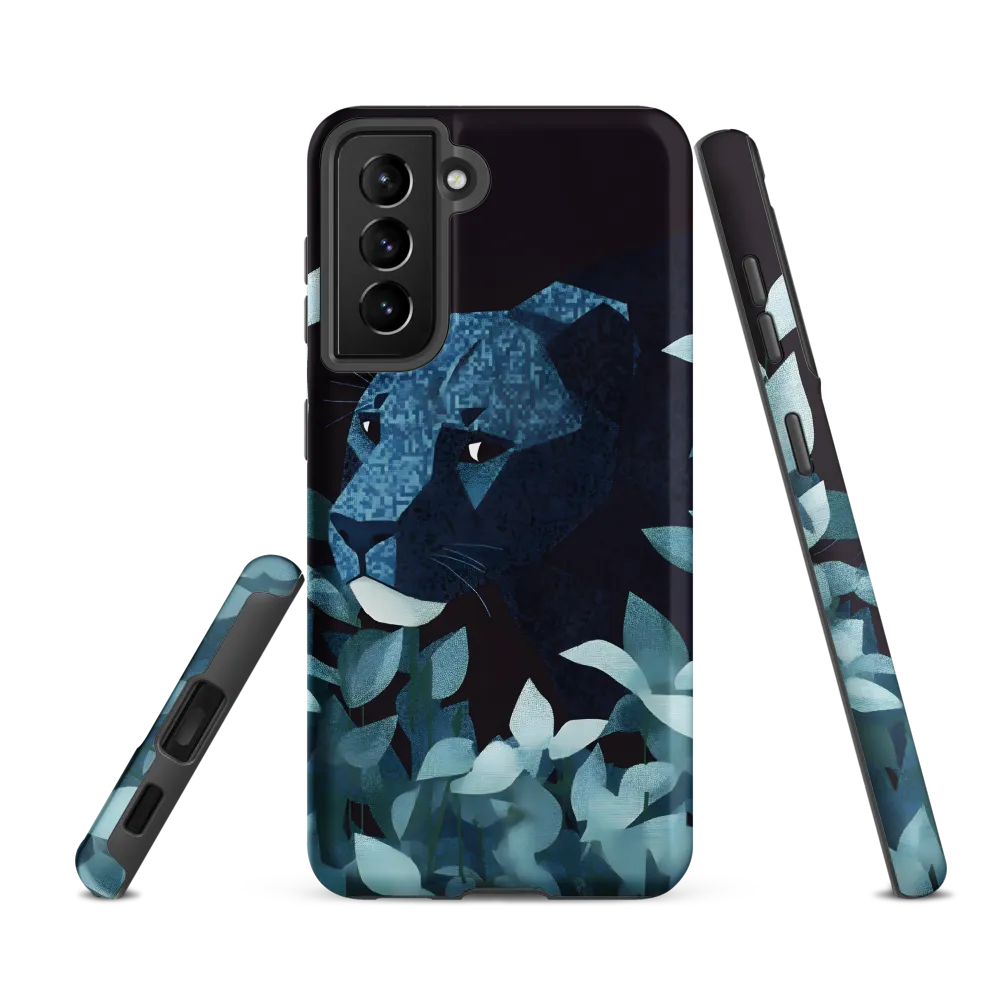 Lurking Blue: The Panther's Gaze