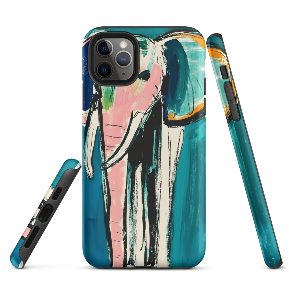 Whimsical Majesty: The Elephant in Color