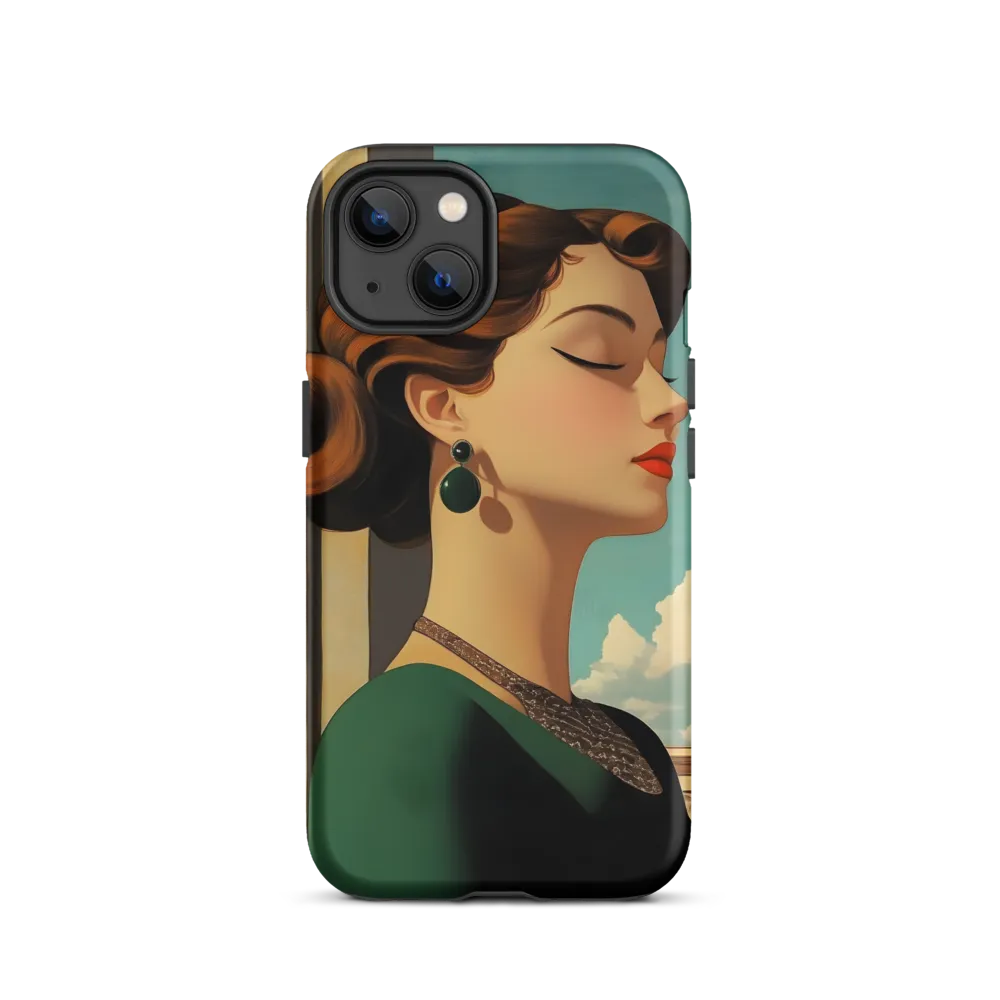 Elegance in Art Deco: A Portrait of Grace