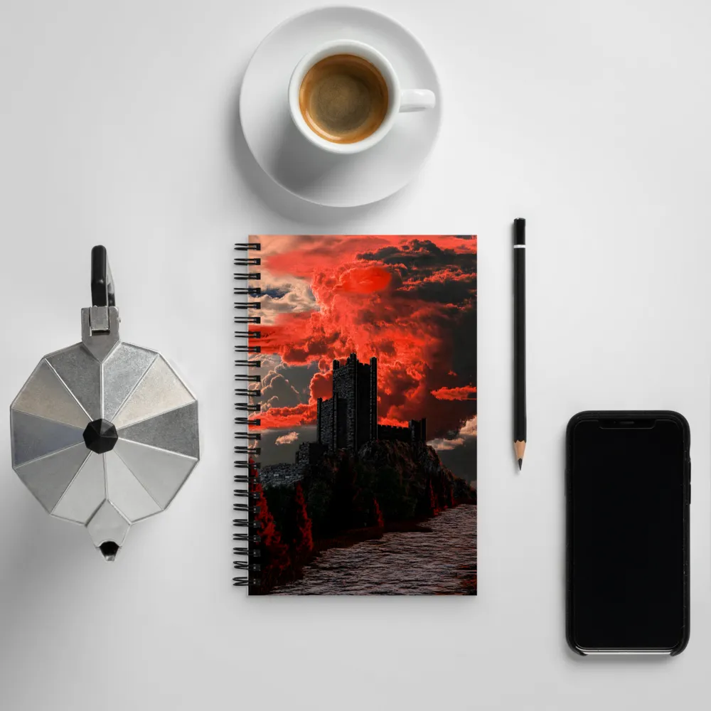 Castle of Shadows | Spiral Notebook