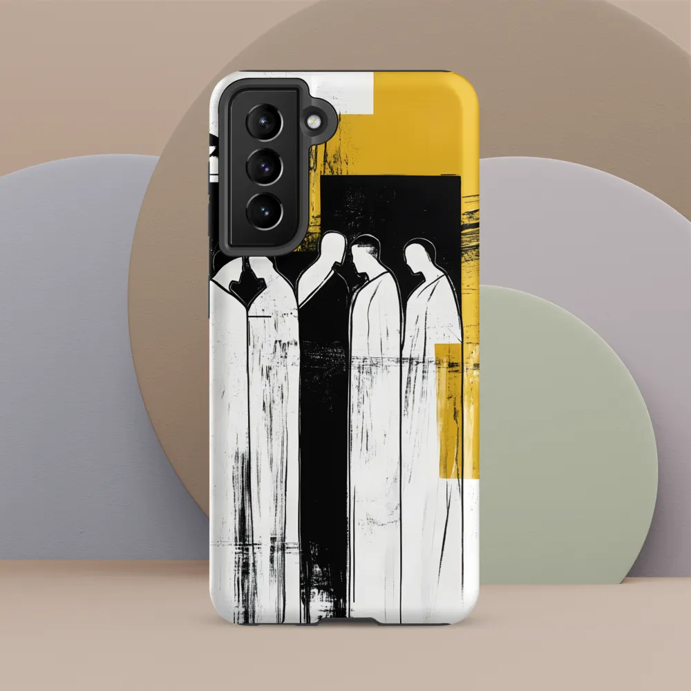 Contemplative Assemblage | Phone Case |  S21 FE | Tough Case | Matte