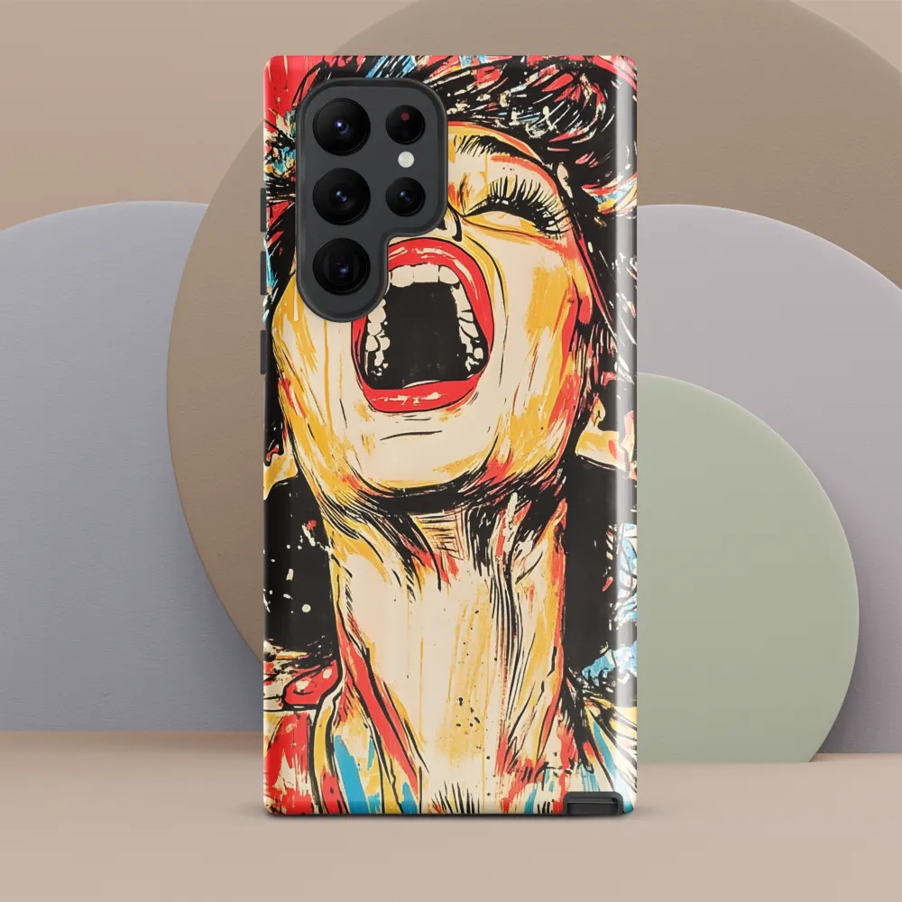 The Cry of Color | Phone Case |  S22 Ultra | Tough Case | Glossy
