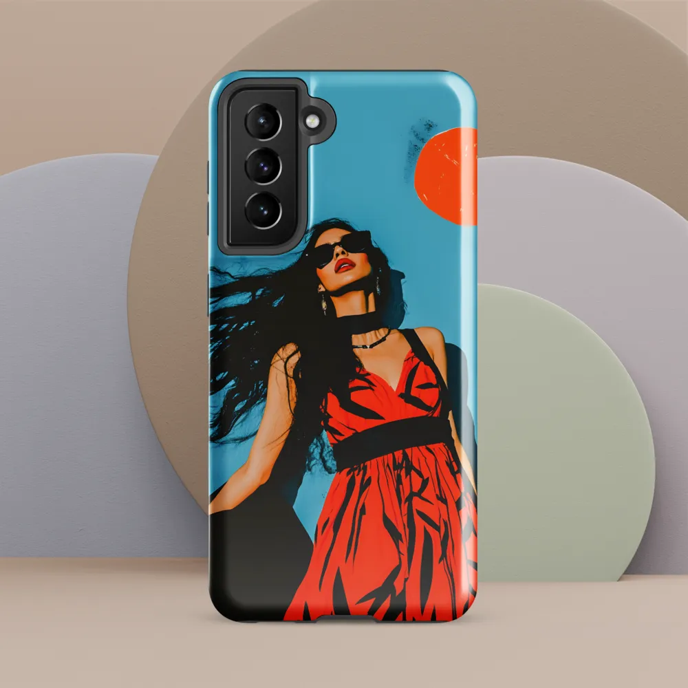 Sunset in Fashion: A Modern Portrait