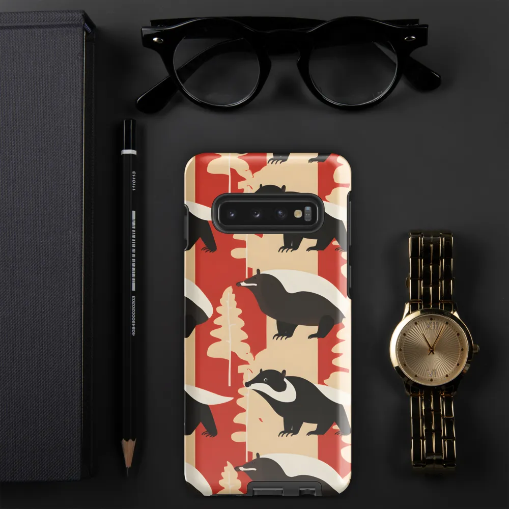 Wildlife Pattern: The Badger Tale