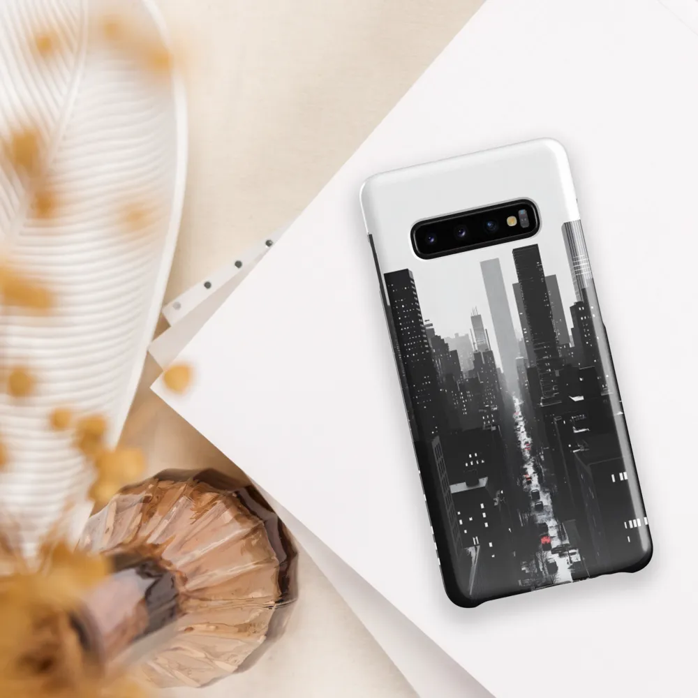 Urban Essence in Monochrome | Phone Case |  S10 Plus | Snap Case | Glossy