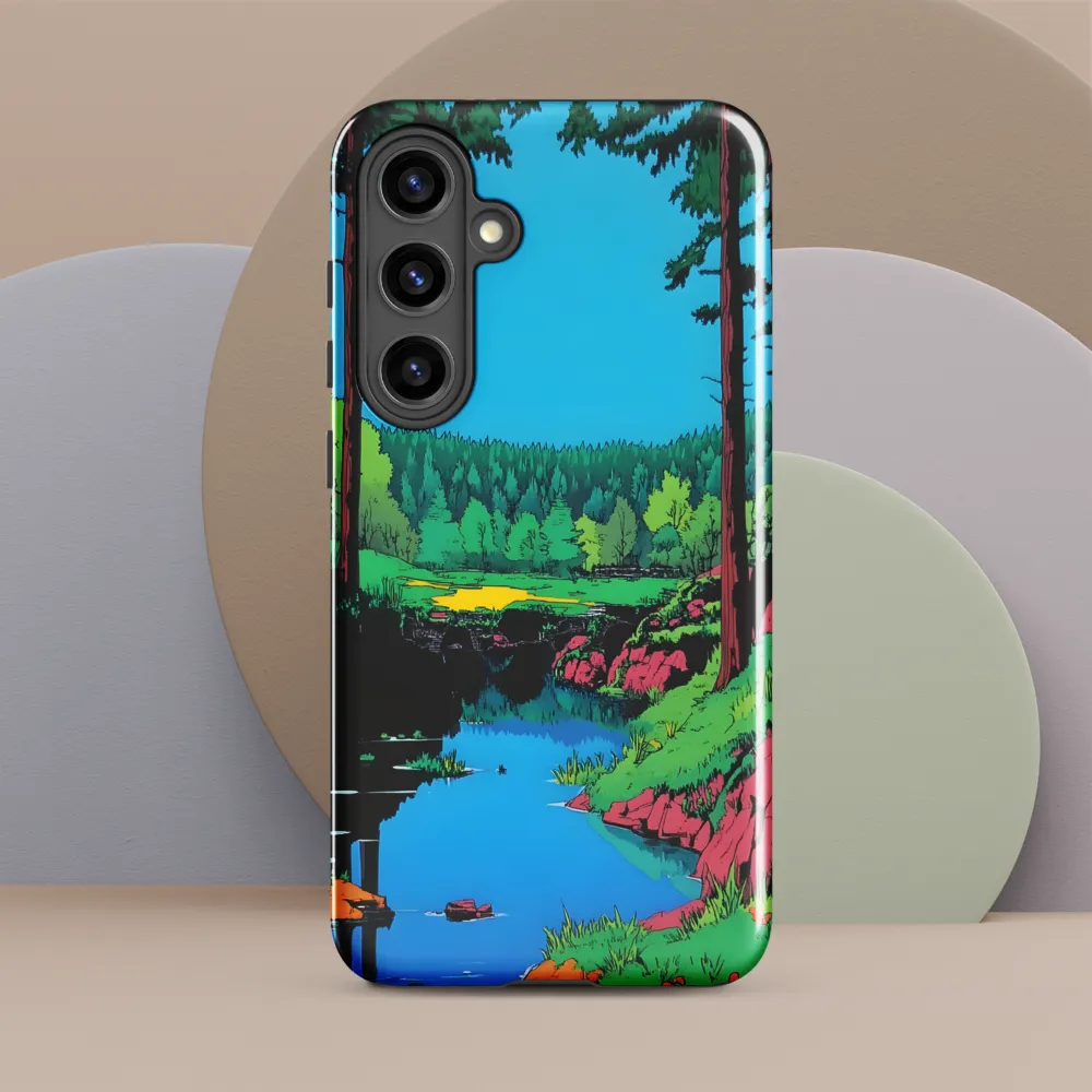 Tranquil Reflections: A Vibrant Landscape