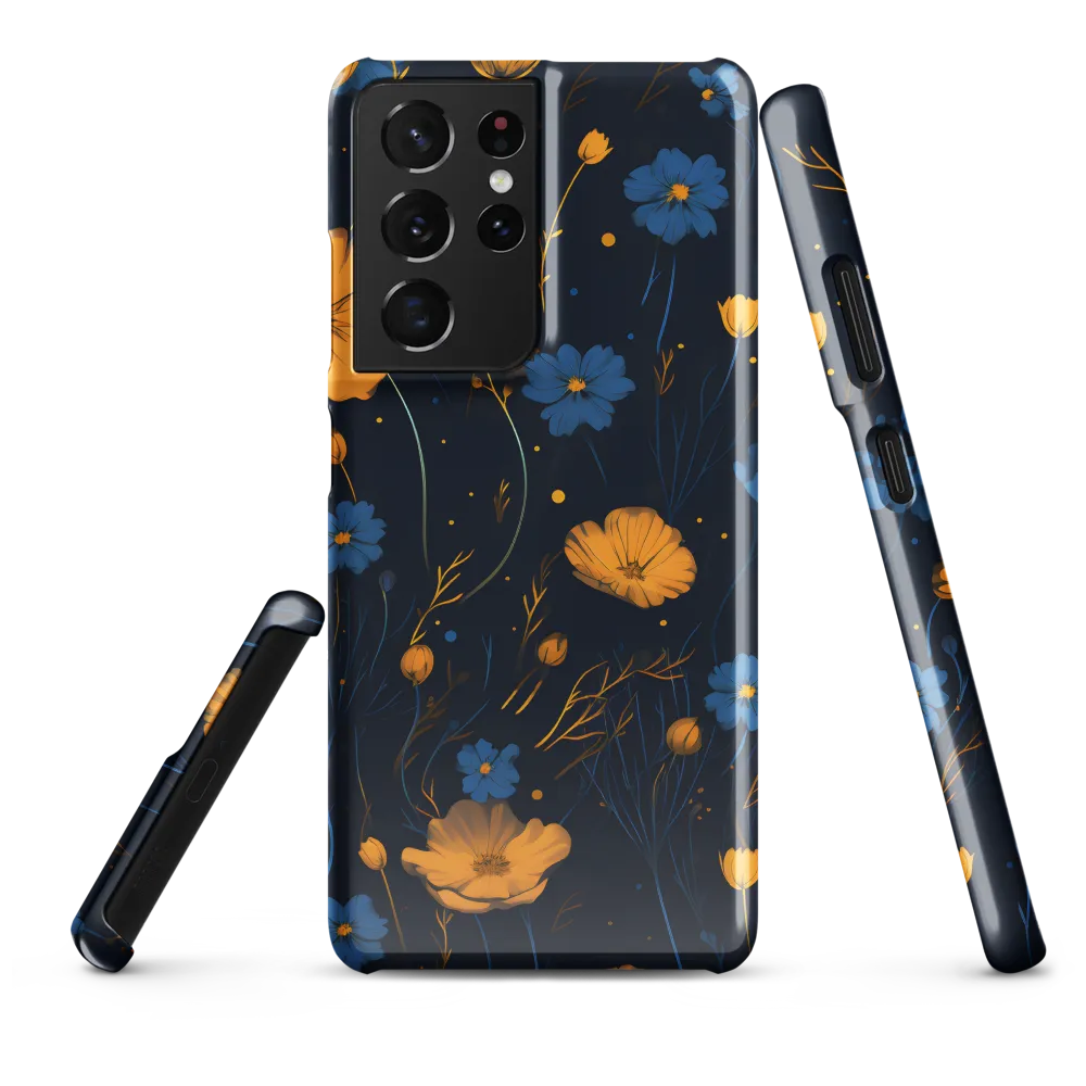 Nocturnal Blossoms | Phone Case |  S21 Ultra | Snap Case | Glossy