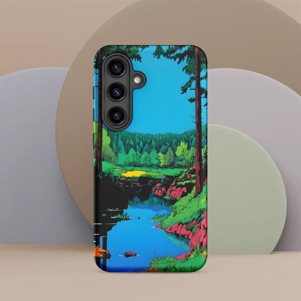 Tranquil Reflections: A Vibrant Landscape