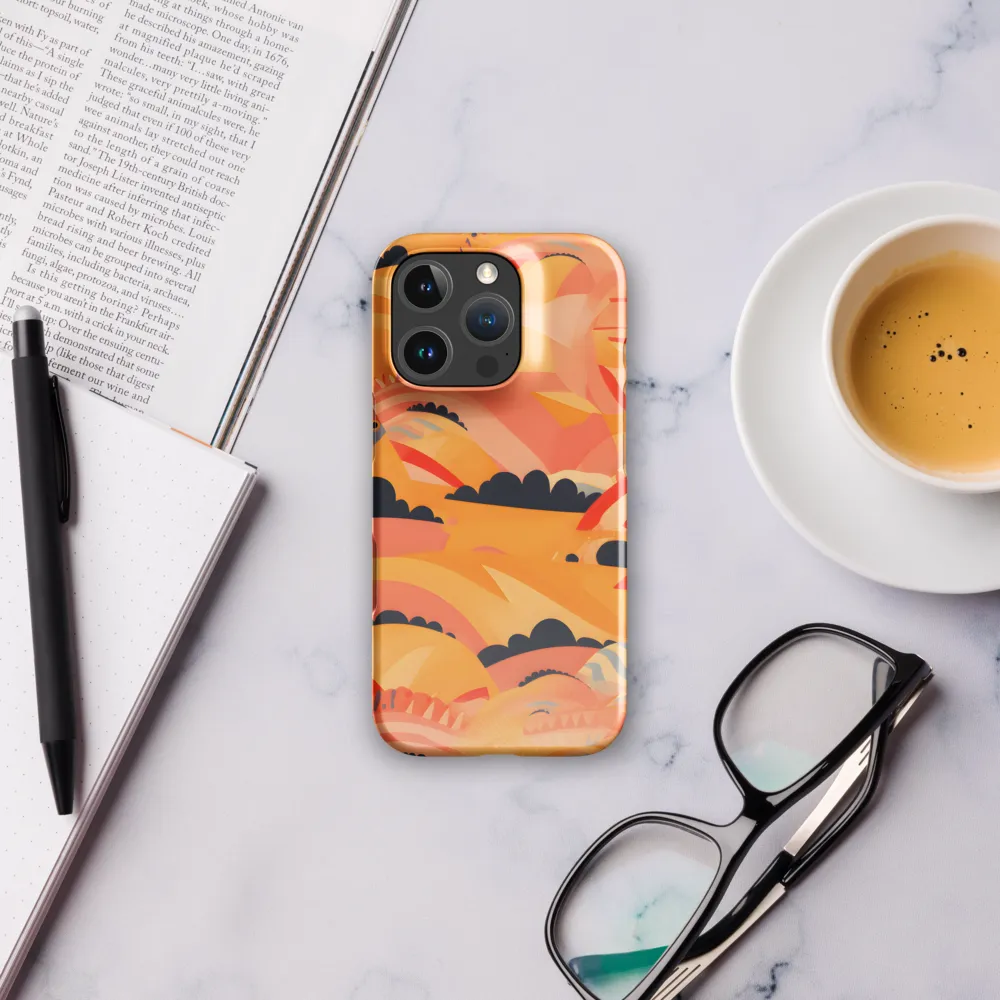 Whispers of the Abstract Horizon | Phone Case |  16 Pro | Snap Case | Glossy