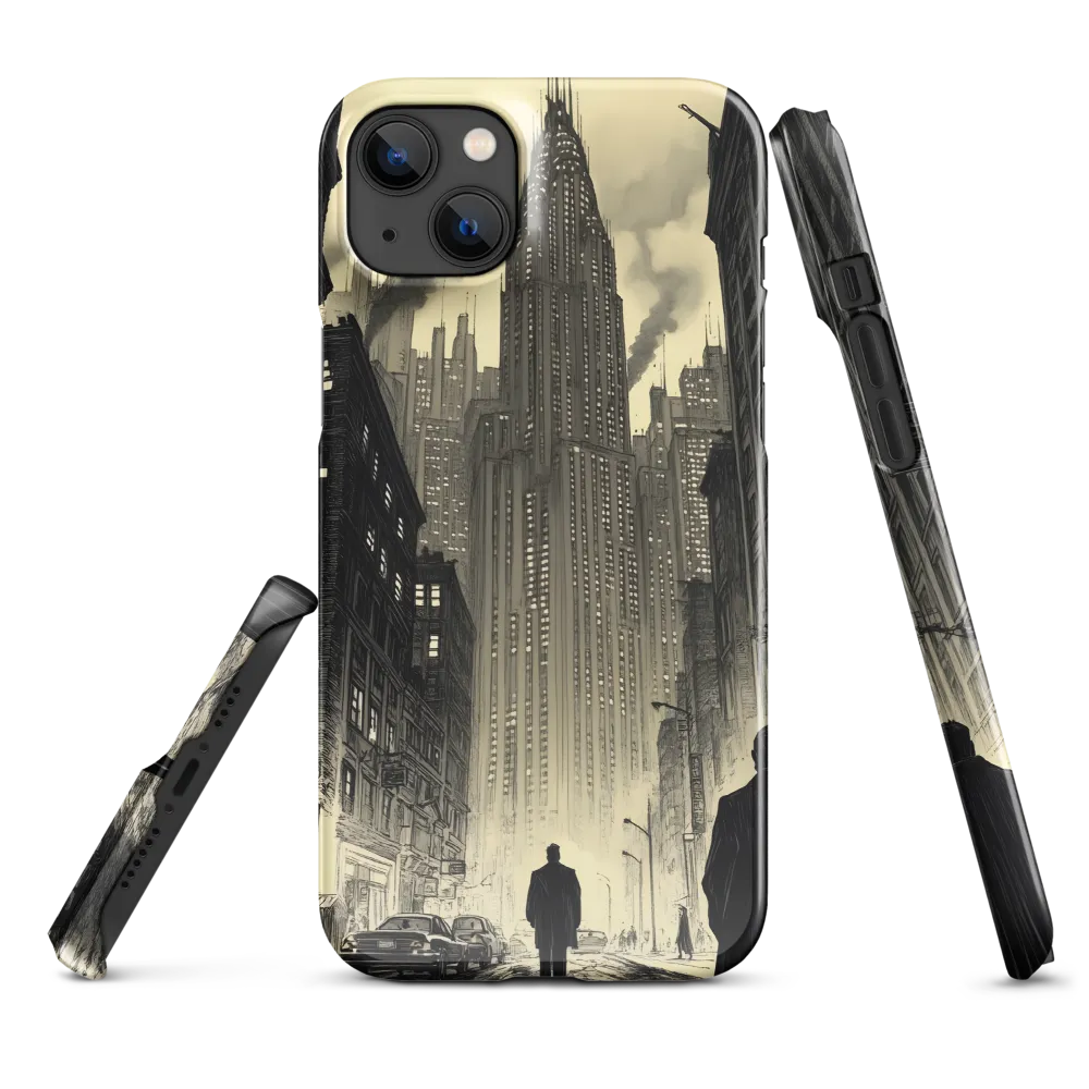 Echoes of the City | Phone Case |  14 Plus | Snap Case | Glossy
