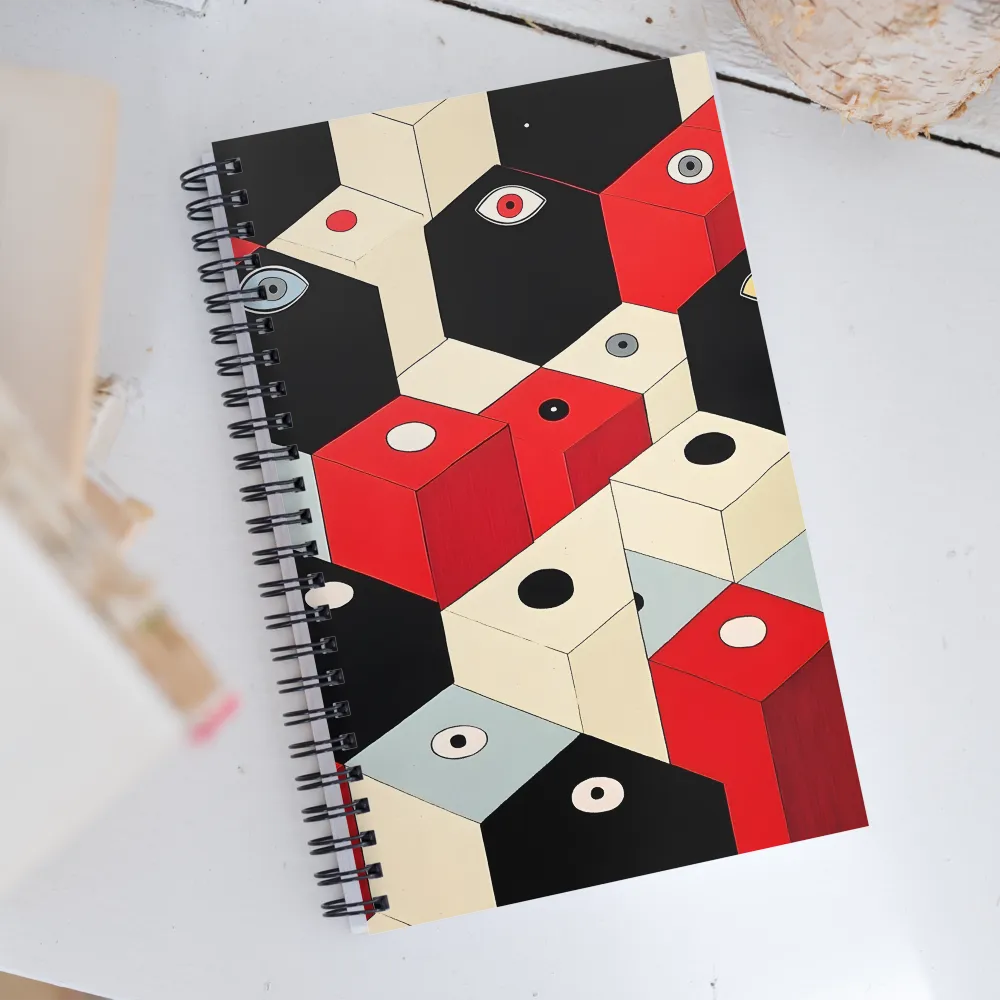 Dynamic Cubism | Spiral Notebook