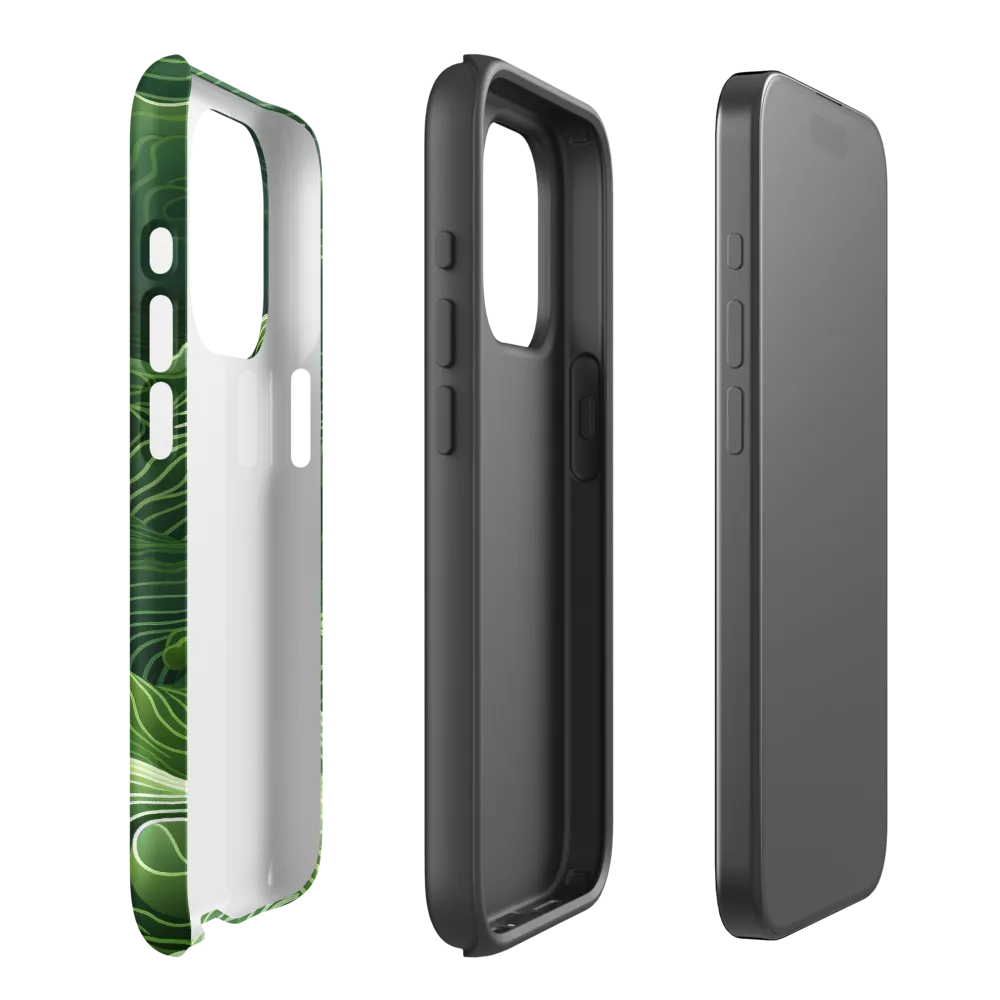 Whispers of Green Hills | Phone Case |  15 Pro | Tough Case | Matte