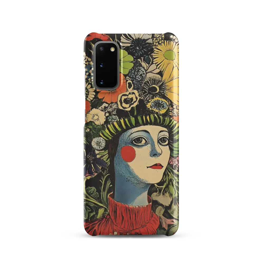 Floral Whimsy: A Portrait of Nature's Embrace