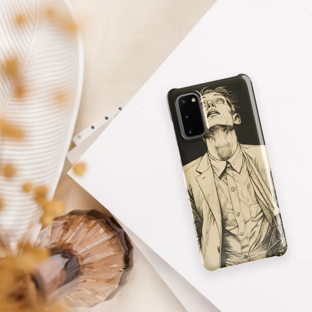 Desperate Gaze | Phone Case |  S20 | Snap Case | Glossy
