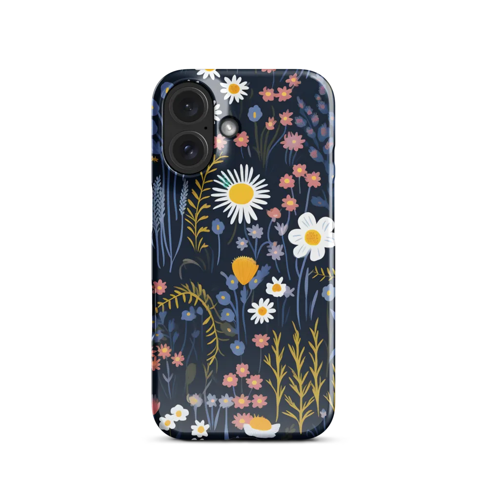 Botanical Harmony: A Floral Symphony | Phone Case |  16 | Snap Case | Glossy