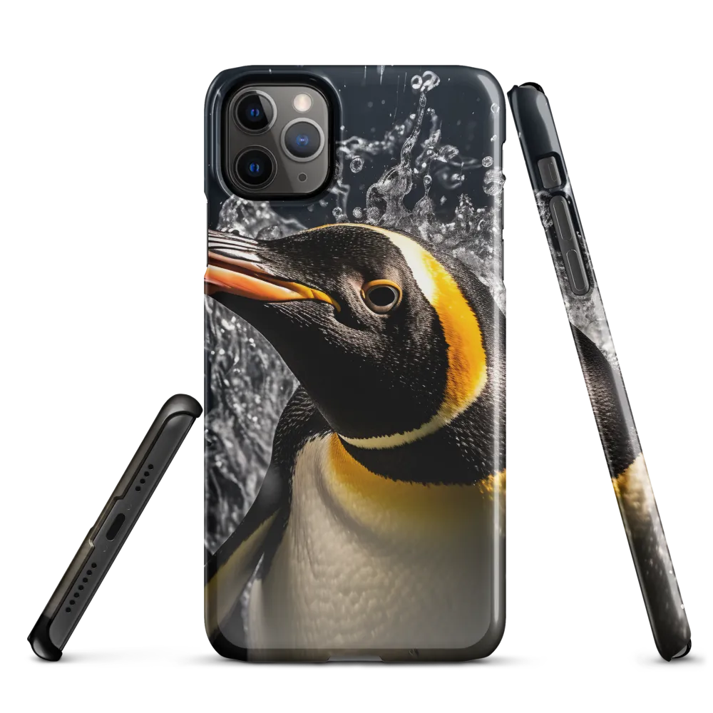 Emerging Majesty: The Penguin in Motion | Phone Case |  11 Pro Max | Snap Case | Glossy