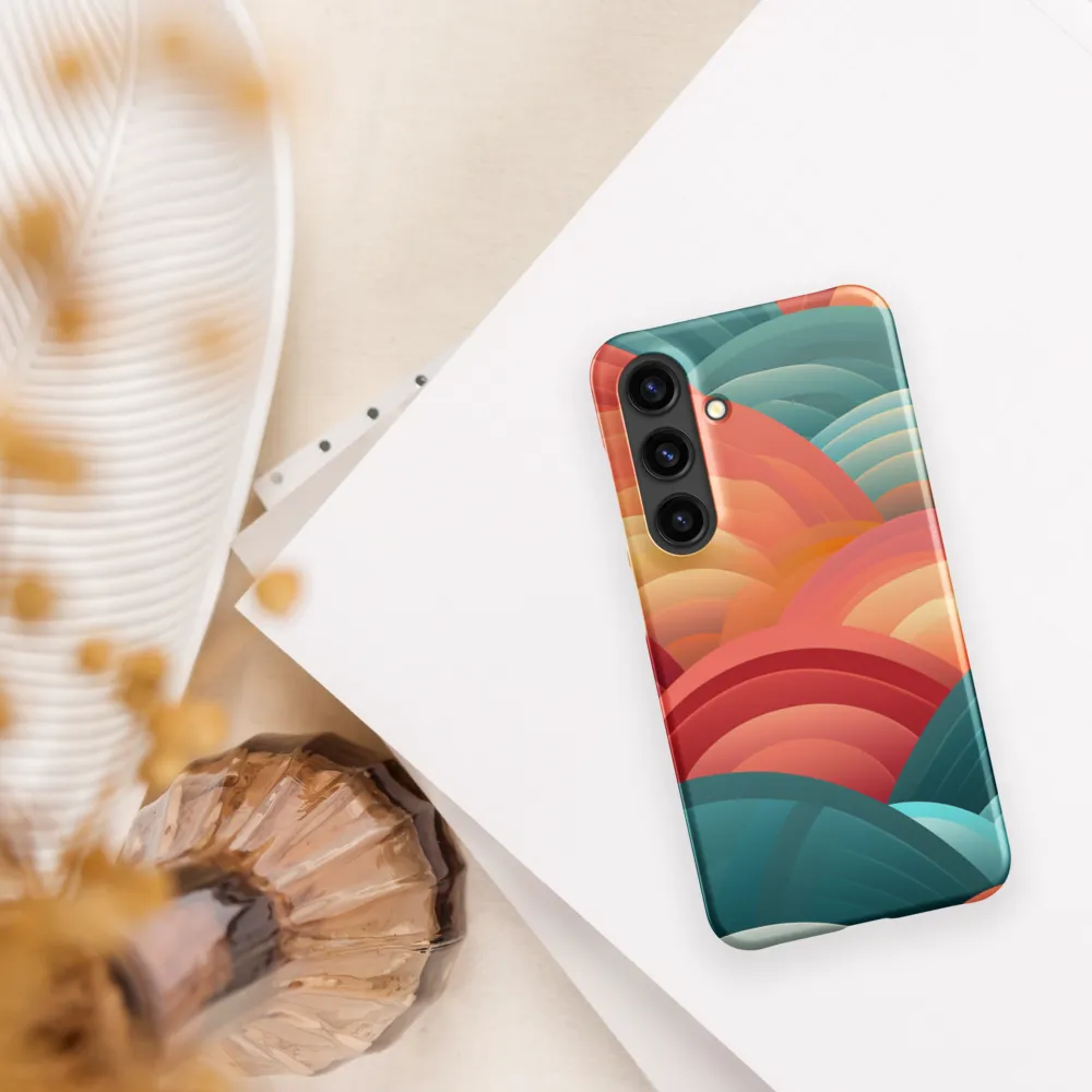 Rhythms of the Waves | Phone Case |  S24 | Snap Case | Matte
