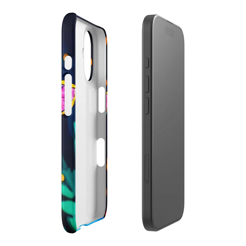 Whimsical Giraffe in Vibrant Colors | Phone Case |  16 | Snap Case | Matte