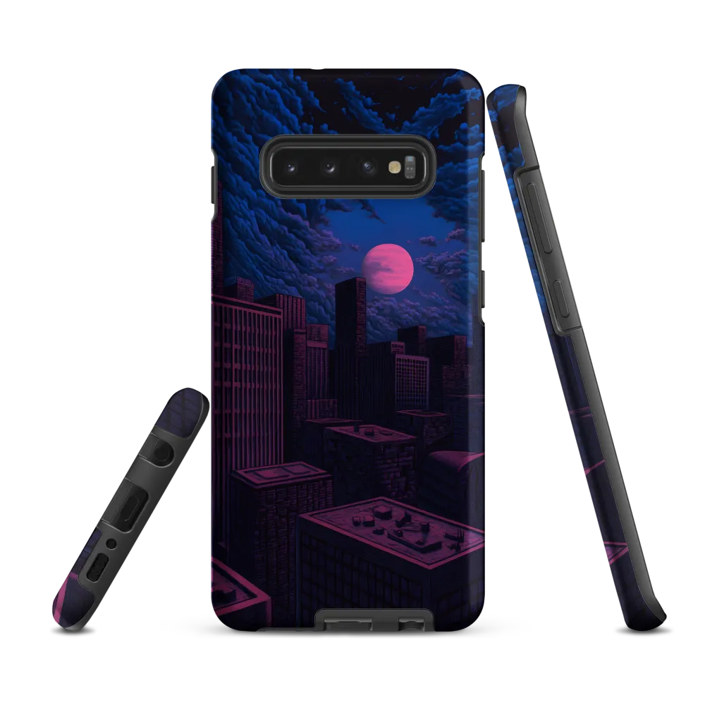 Moonlit Urban Dreams | Phone Case |  S10 Plus | Tough Case | Matte