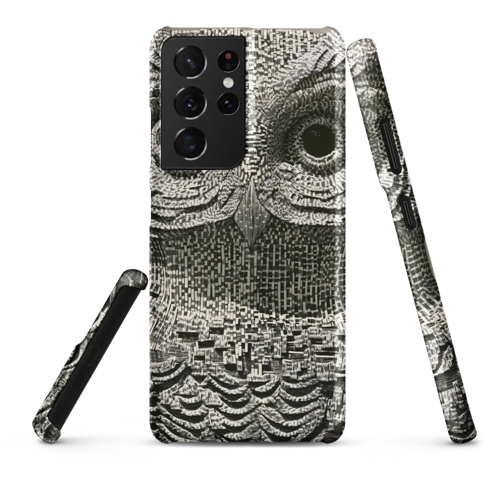 Intricate Owl of Textures