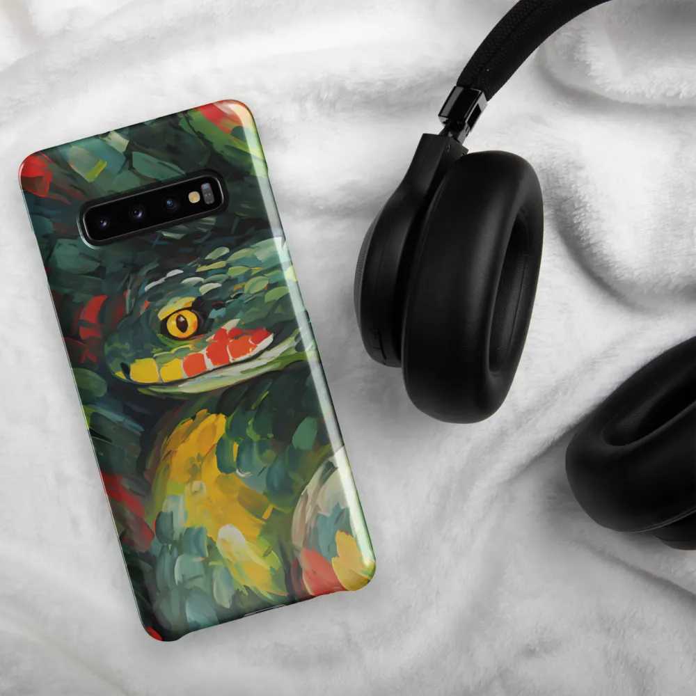 Enigmatic Coils | Phone Case |  S10 Plus | Snap Case | Glossy