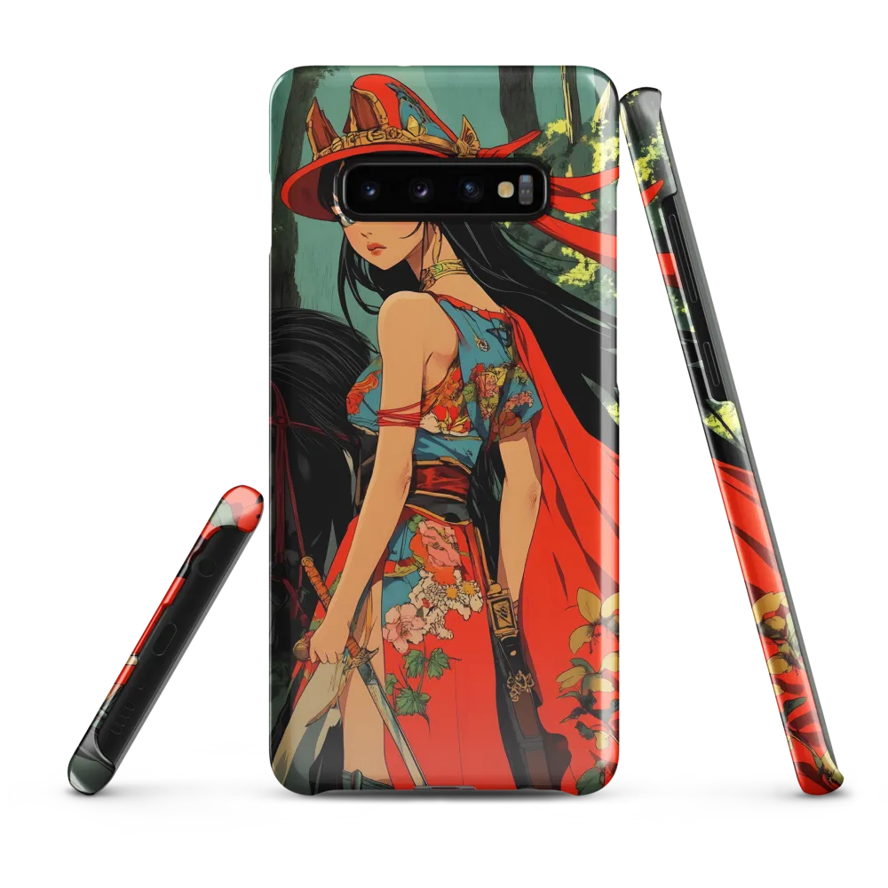 The Warrior's Resolve | Phone Case |  S10 Plus | Snap Case | Glossy