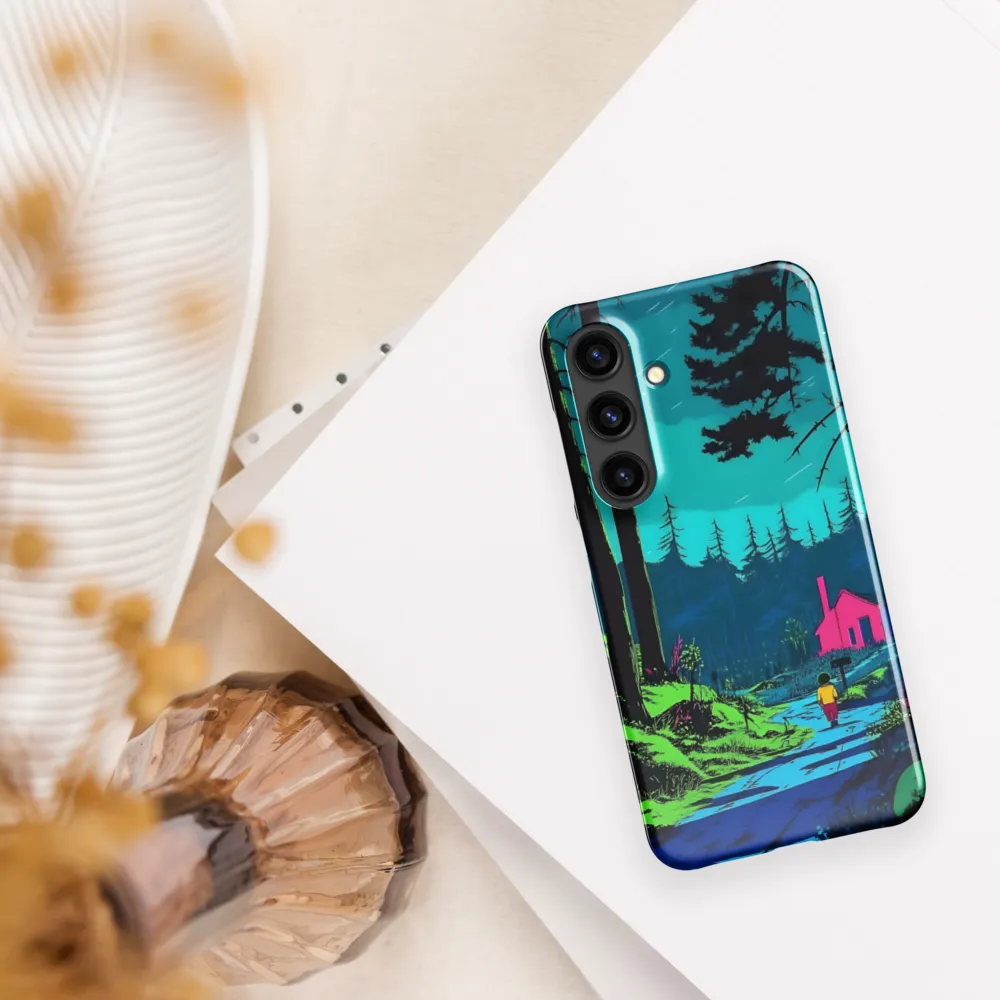 Whispers in the Night | Phone Case |  S24 | Snap Case | Glossy