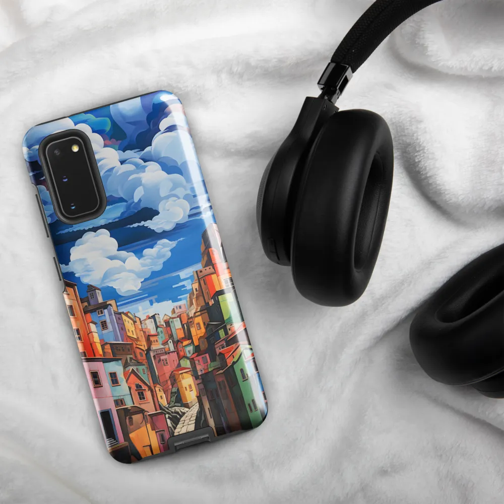 Whimsical Heights: A Vibrant Cityscape