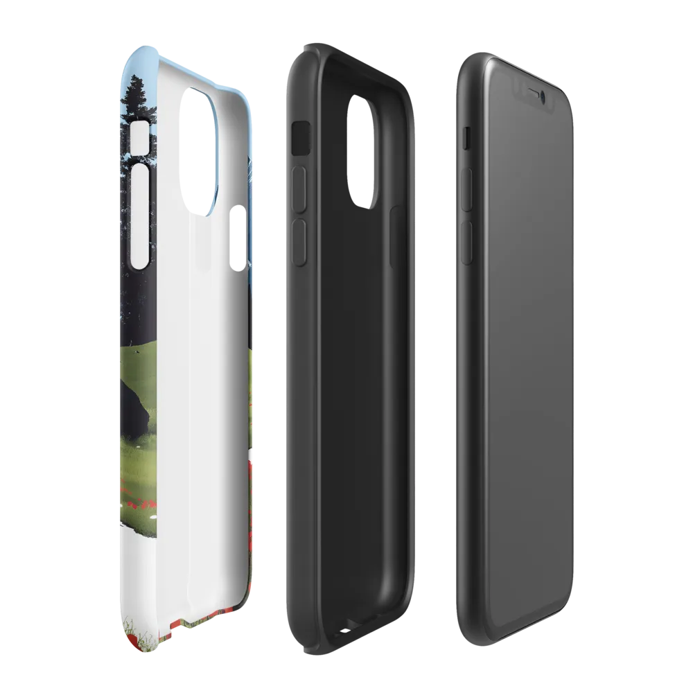 Tranquil Mountain Retreat | Phone Case |  11 | Tough Case | Matte