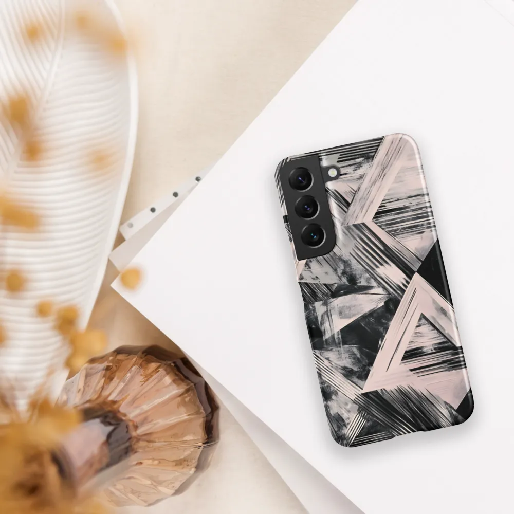 Geometric Harmony | Phone Case |  S22 | Snap Case | Matte