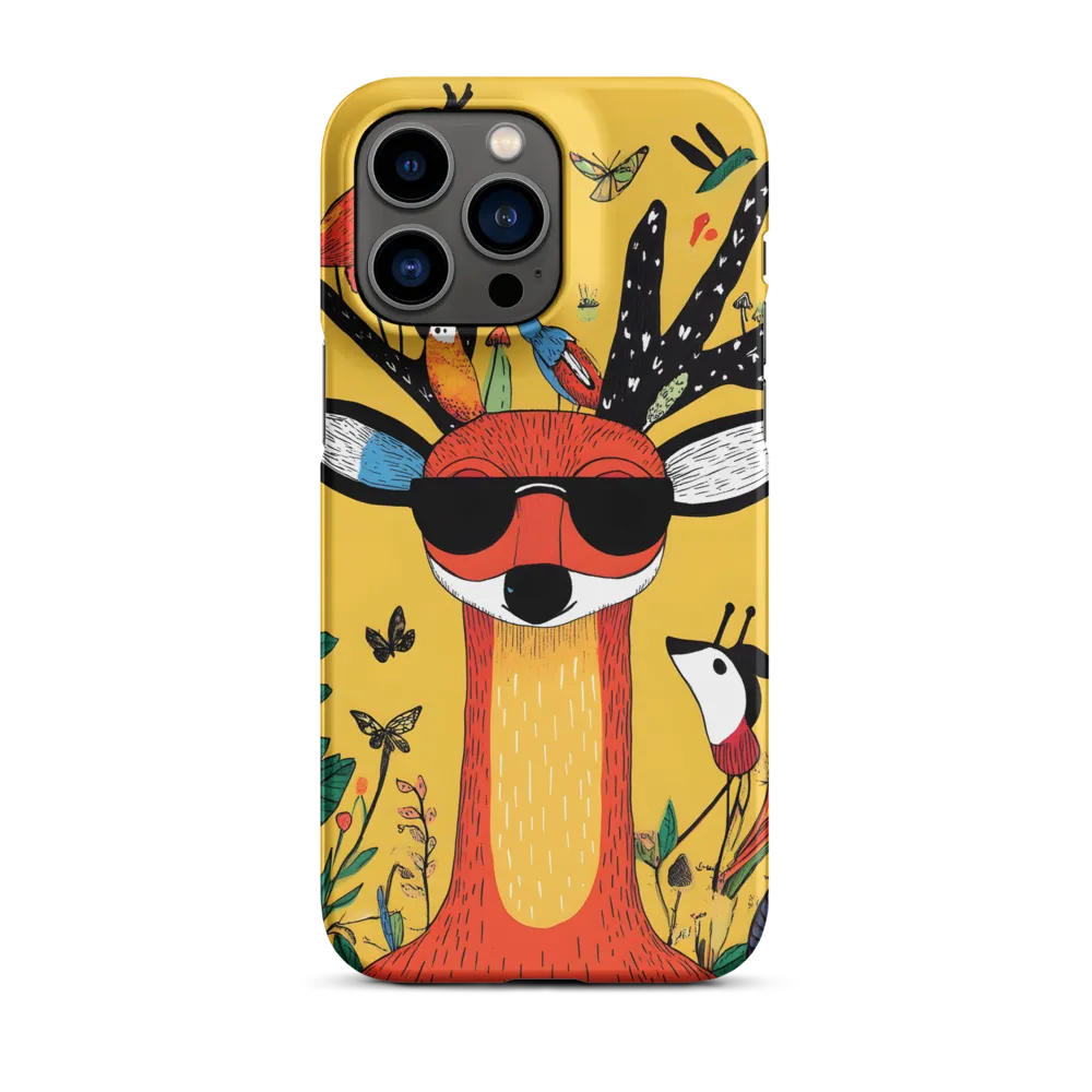 Playful Deer with Sunglasses