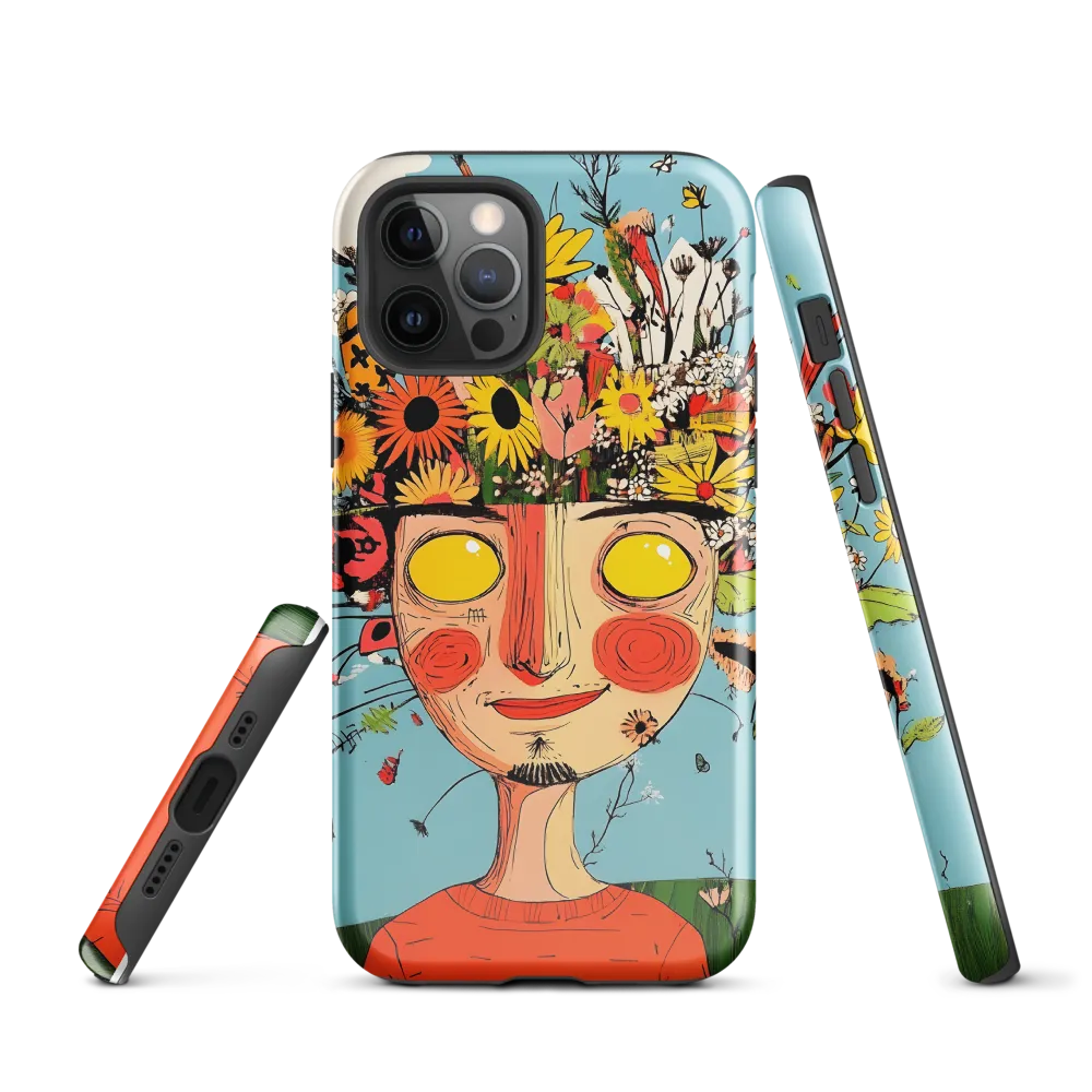 Whimsical Bloom | Phone Case |  12 Pro | Tough Case | Glossy