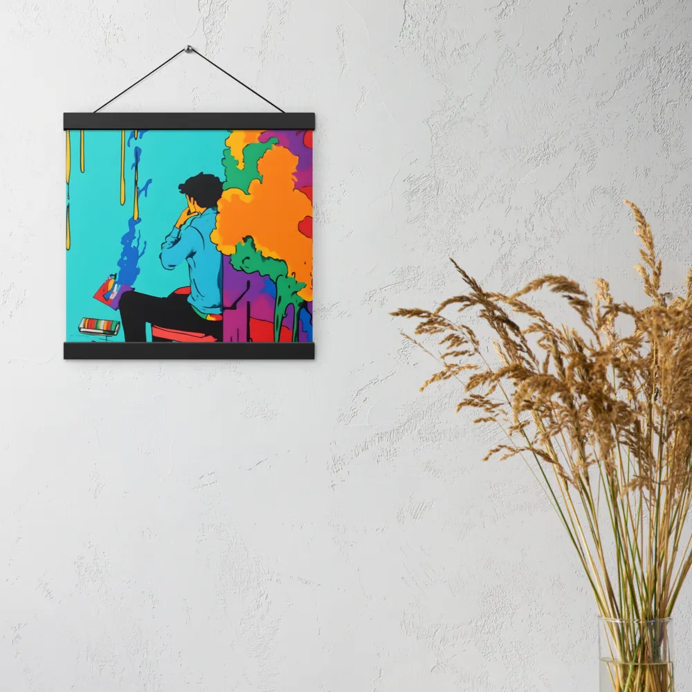 The Artist Within | Poster With Black Wood Hanger | 12″×12″