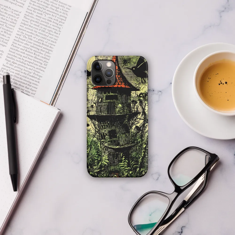 Enchanted Tower Under a Moonlit Sky | Phone Case |  12 Pro | Snap Case | Matte