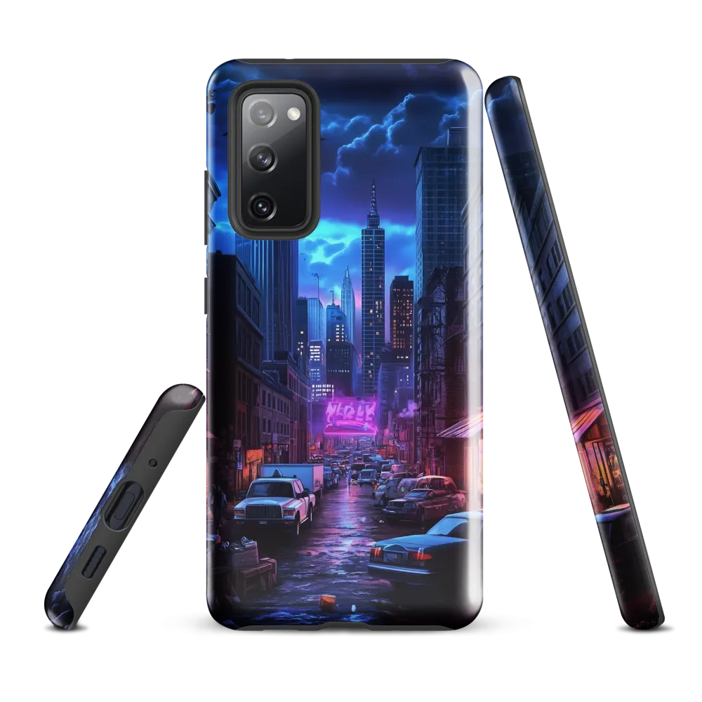 Urban Mystique: A Cyberpunk Night