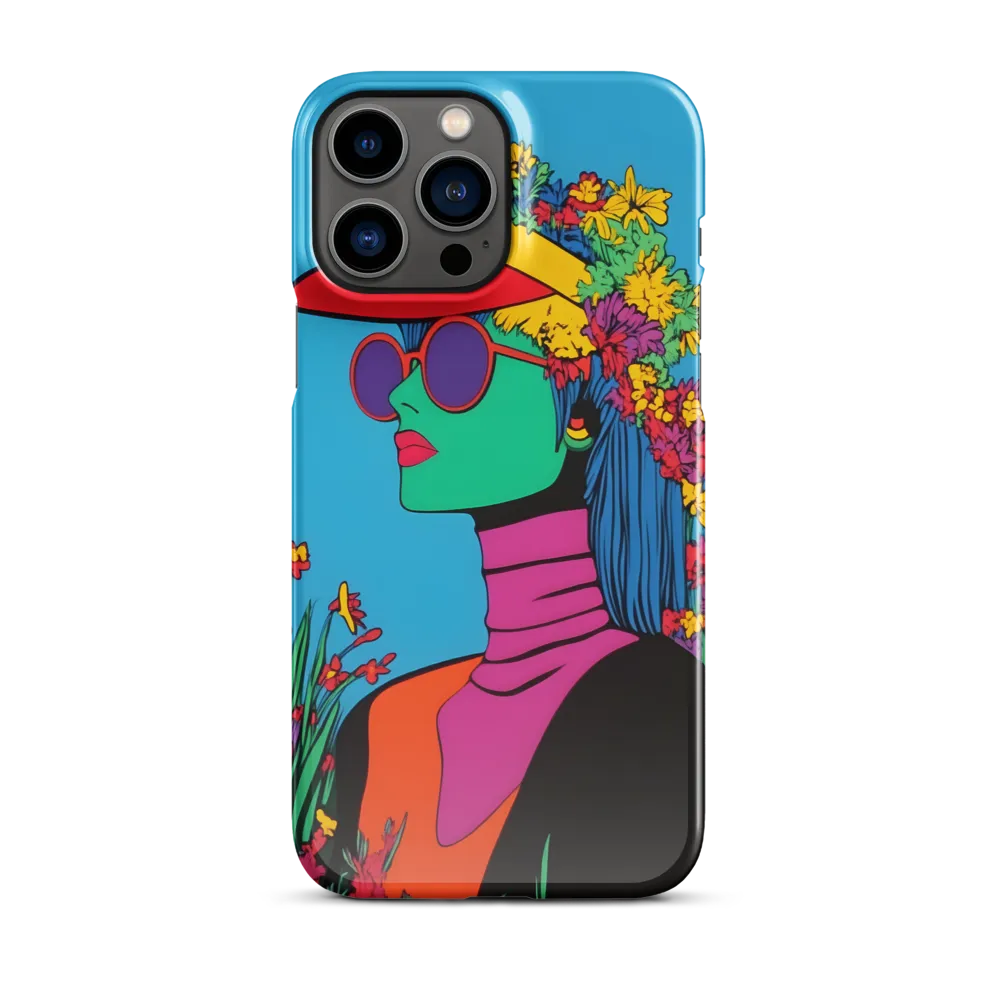 Botanical Elegance | Phone Case |  13 Pro Max | Snap Case | Glossy