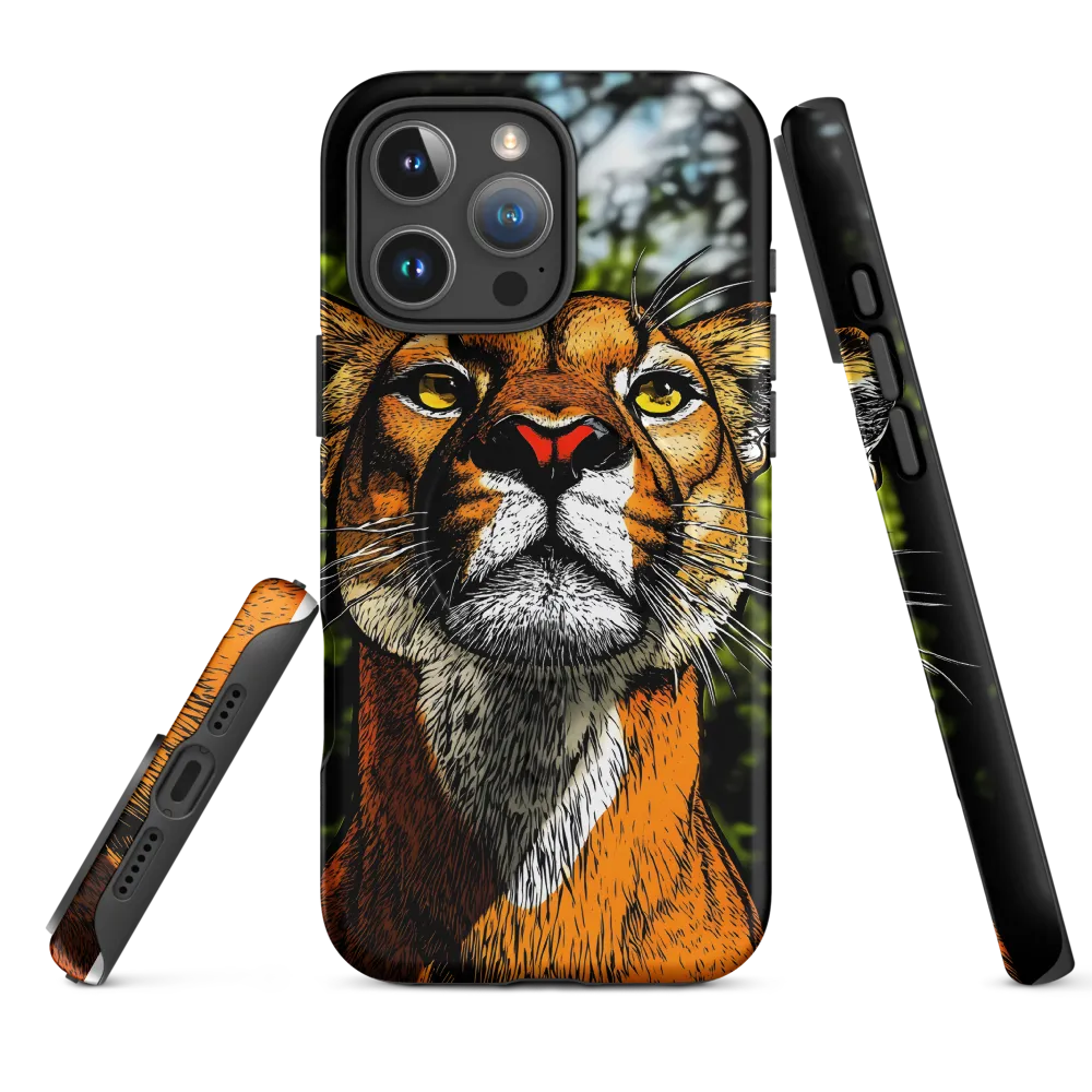 Regal Gaze: The Lioness in Focus